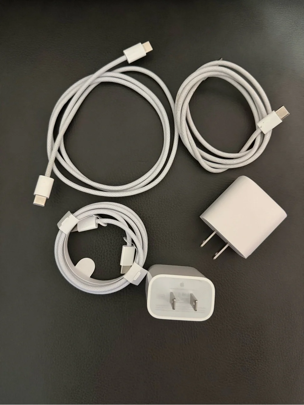 Apple USB-C Charging Cables and Power Adapters